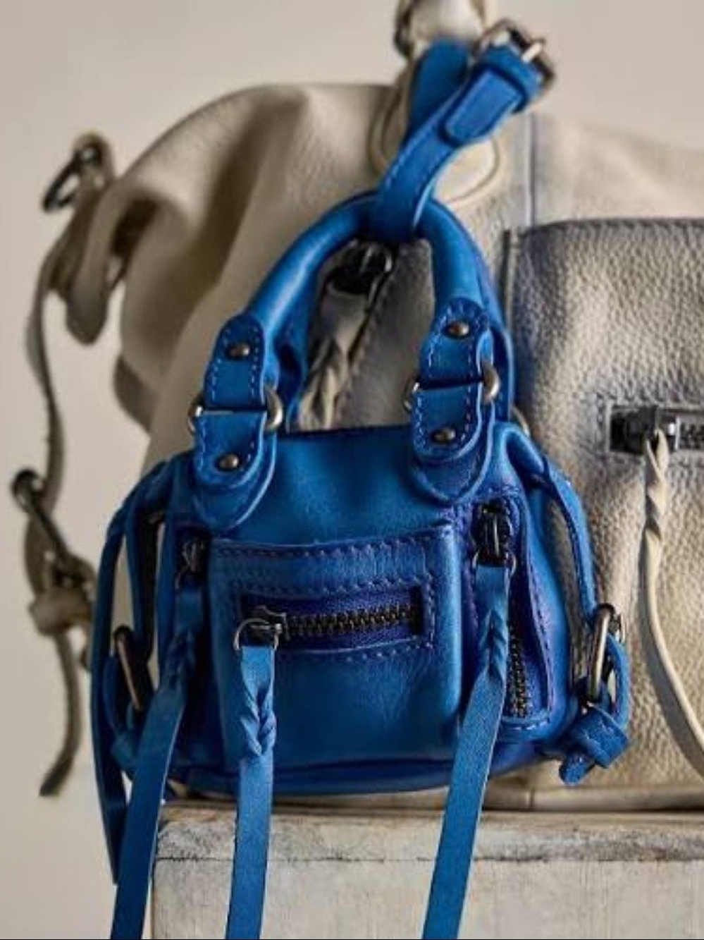 Free People Micro Emerson In Santorini Blue